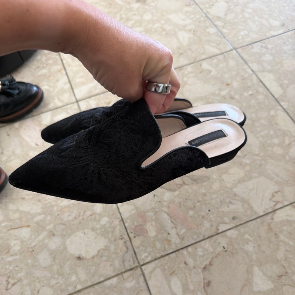 Velvet mules - Picture 4 of 6